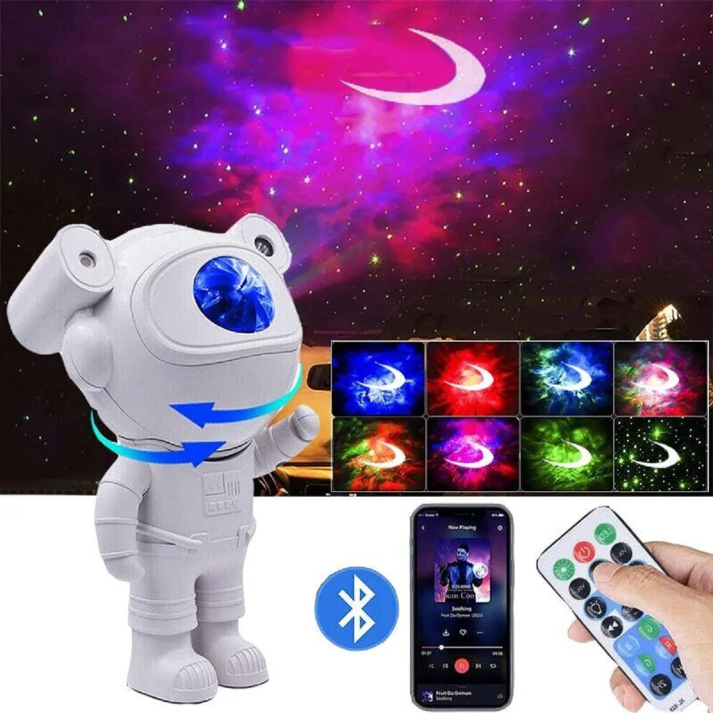 Star Projector Galaxy Night Light, Astronaut Nebula Ceiling Led Light Projector with Timer and Remote, Best Gift