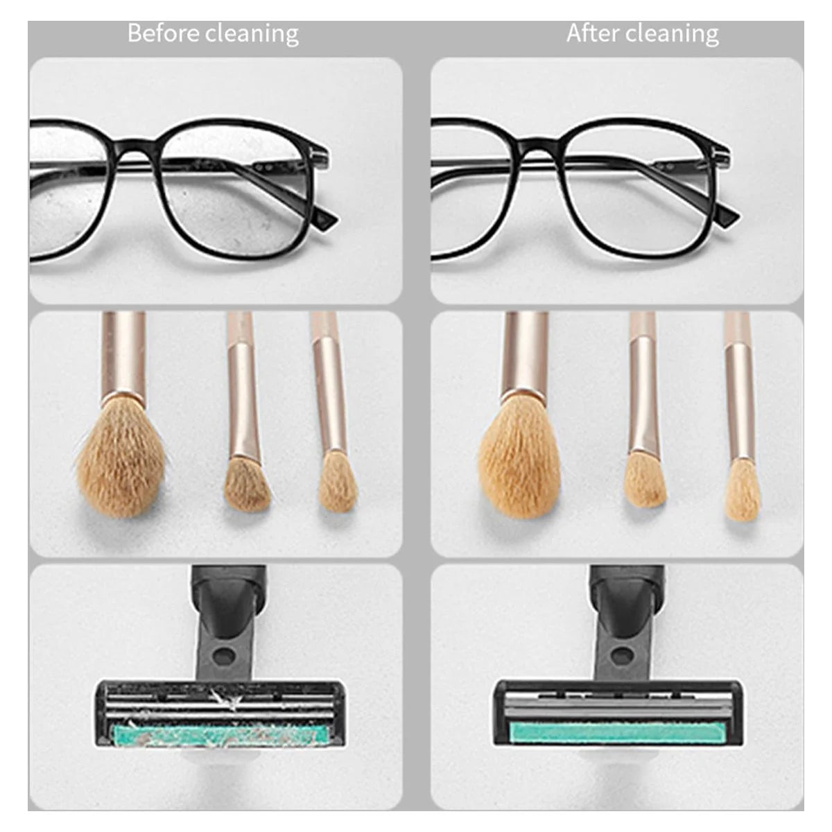 Ultrasonic Jewelry Cleaner, Portable 10Oz 46Khz Ultrasonic Cleaner Machine for Glasses , Necklaces, Watches, White