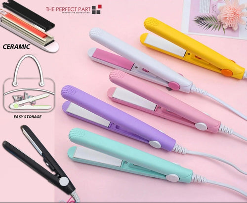 Mini Portable Hair Iron Hair Straightener Curler Professional Hair Irons Ceramic